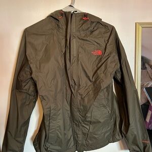 The North Face Olive Hooded Jacket